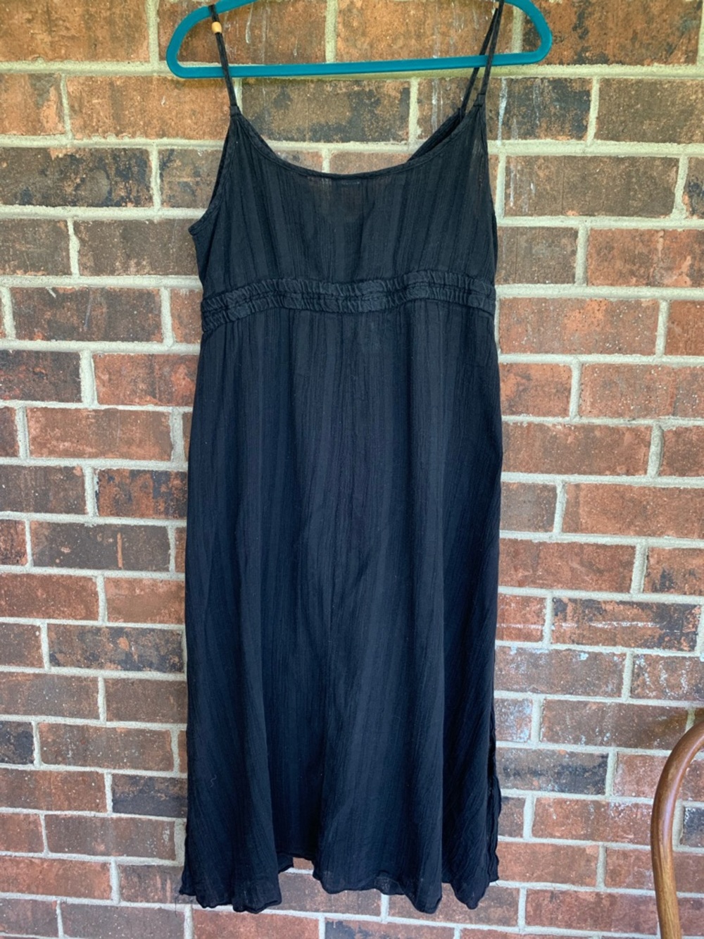 Dotti Black V-Neck Spaghetti Strap Maxi Dress - Picture 2 of 4